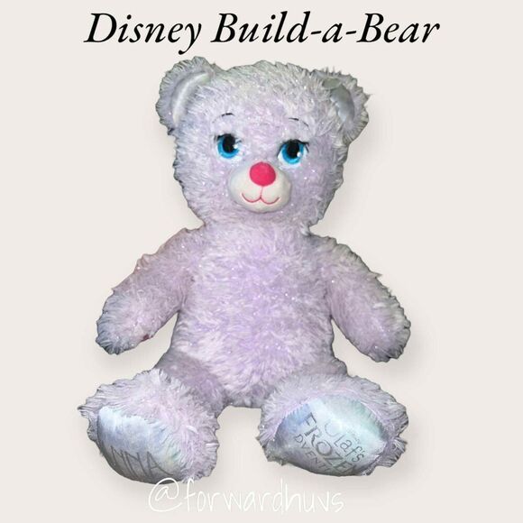 Build a Bear Disney Bears - Frozen Anna & Beauty & the Beast Belle - Picture 5 of 16